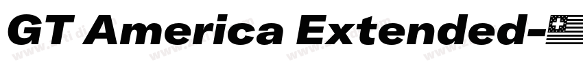 GT America Extended字体转换 GT America Extended字体转换